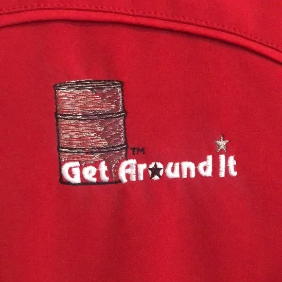 Red Rodeo Themed Jacket - Picture 2 of 8